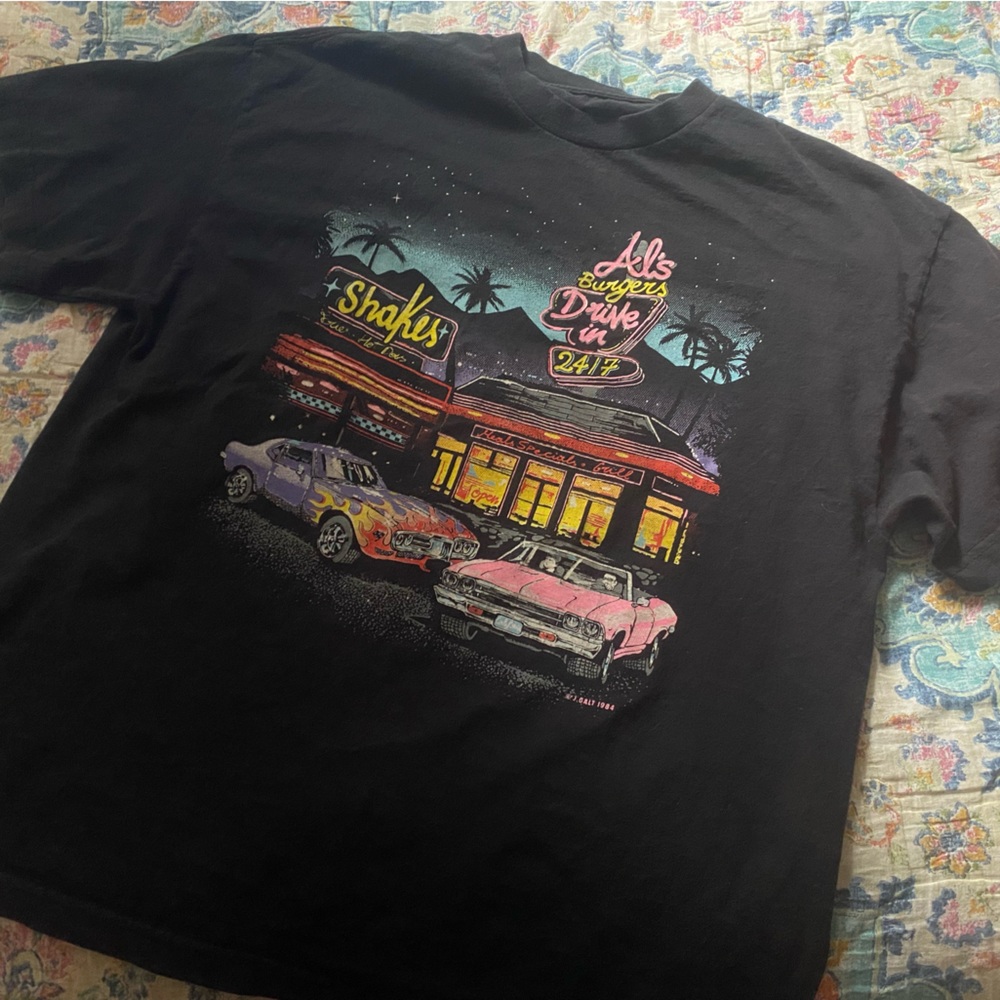 Pacsun large graffic T, still new condition